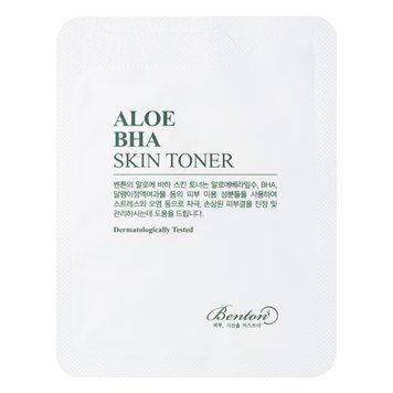 Тонер алое з саліциловою кислотою Benton Aloe BHA Skin Toner, тестер 1.2мл Купити в офіційному магазині Україні