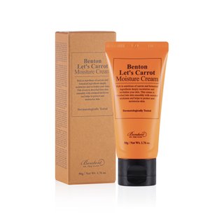 Зволожуючий крем з маслом моркви Benton Let`s Carrot Moisture Cream, 50г Купити в офіційному магазині Україні