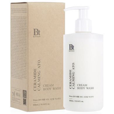 Очищувальний кремовий гель для душу з керамідами Benton Ceramide Calming Ato Cream Body Wash, 300 мл Купити в офіційному магазині Україні