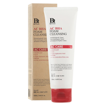 Гель-пенка с салициловой кислотой Benton AC BHA Foam Cleansing, 120мл Купить в официальном магазине Украине