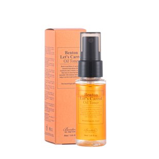 Двофазний тонер з маслом моркви Benton Let's Carrot Oil Toner, Мініатюра 30 мл Купити в офіційному магазині Україні