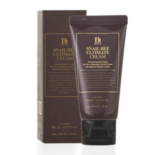 Крем с ферментированным муцином улитки и пчелиным ядом Benton Snail Bee Ultimate Cream, 50г Купить в официальном магазине Украине