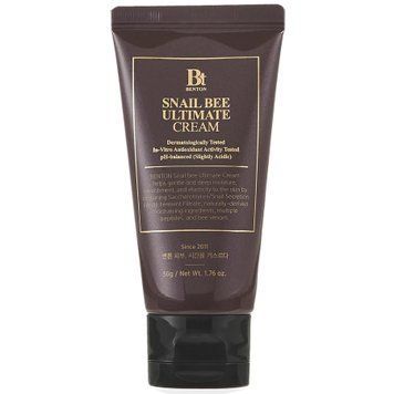 Крем з ферментованим муцином равлика та бджолиною отрутою Benton Snail Bee Ultimate Cream, 50 г Купити в офіційному магазині Україні
