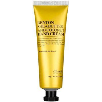 Крем для рук з маслом ши та кокосом Benton Shea Butter and Coconut Hand Cream, 50 г Купити в офіційному магазині Україні