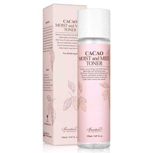 Зволожуючий тонер з екстрактом какао Benton Cacao Moist and Mild Toner, 150 мл Купити в офіційному магазині Україні