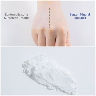 Сонцезахисний стік на мінеральній основі SPF50+/PA++++ Benton Mineral Sun Stick, 15г Купити в офіційному магазині Україні