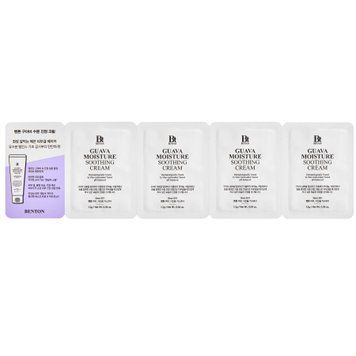 Успокаивающий крем с гуавой и азуленом Benton Guava Moisture Soothing Cream, 4 шт * 1,2 г Купить в официальном магазине Украине