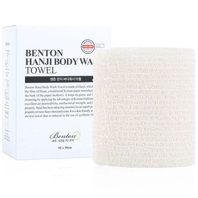 Губка-рушник для тіла Benton Hanji Body Wash Towel Купити в офіційному магазині Україні