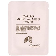 Увлажняющий тонер с экстрактом какао Benton Cacao Moist and Mild Toner, тестер 1.2 мл Купить в официальном магазине Украине