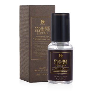 Інтенсивна сироватка з муцином равлика і отрутою бджоли Benton Snail Bee Ultimate Serum Plus, 35 мл Купити в офіційному магазині Україні