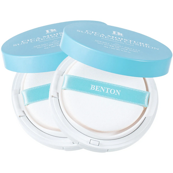 1+1 Солнцезащитный кушон с центеллой Benton Cica Moisture Sun Cream Cushion SPF50/PA++++, 15 г Купити в офіційному магазині Україні