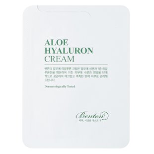 Крем с алоэ и гиалуроновым комплексом Benton Aloe Hyaluron Cream, тестер 1.2мл Купить в официальном магазине Украине