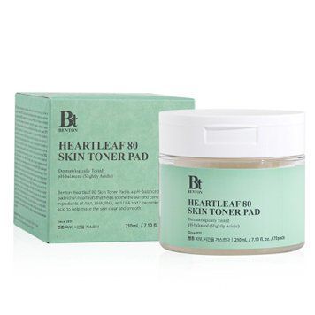 Двухсторонние пилинг-диски с экстрактом гуттуинии Benton Heartleaf Skin Toner Pad, 70 шт Купить в официальном магазине Украине