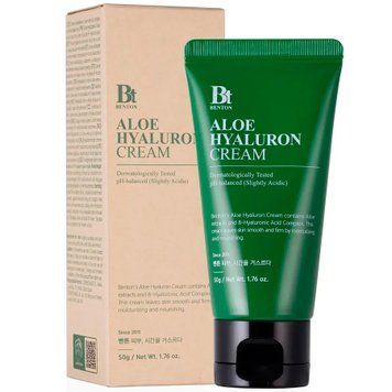 Крем з алое і гіалуроновим комплексом Benton Aloe Hyaluron Cream, 50 г Купити в офіційному магазині Україні