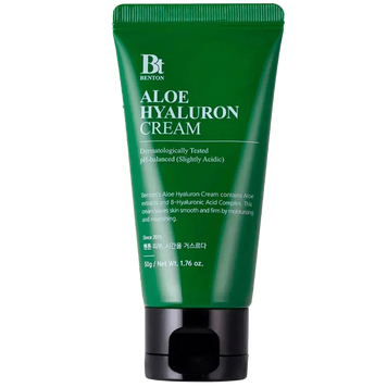 Крем с алоэ и гиалуроновым Комплексом Benton Aloe Hyaluron Cream, 50 г Купить в официальном магазине Украине